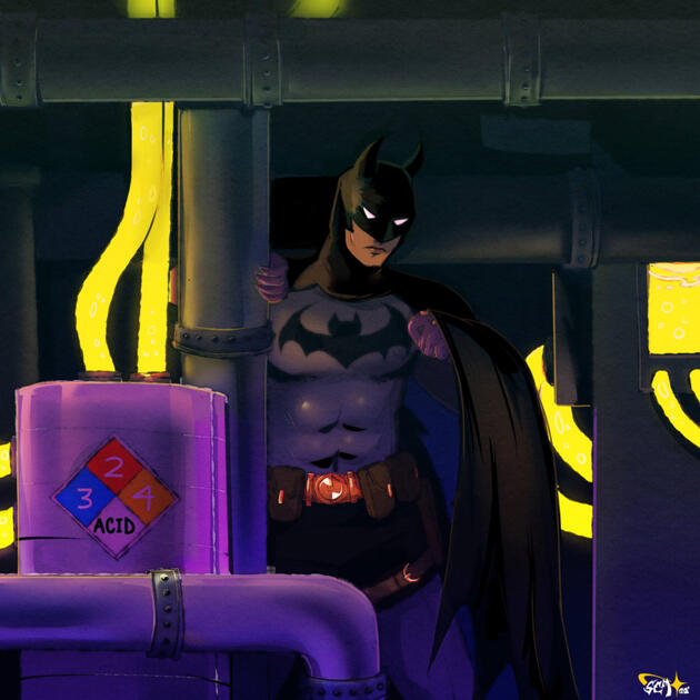 Batman (TitanDarkNight's redesign)